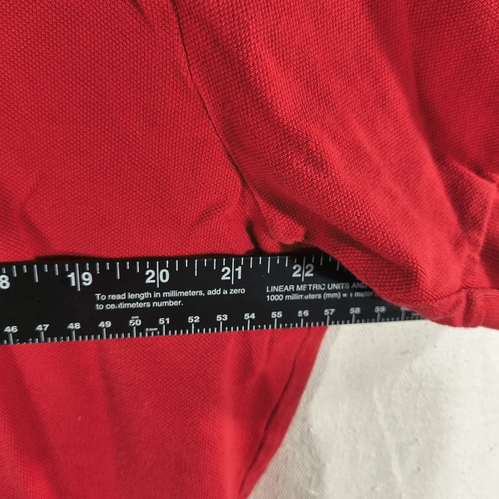 Ralph Lauren Men's Size Large Red Polo Shirt